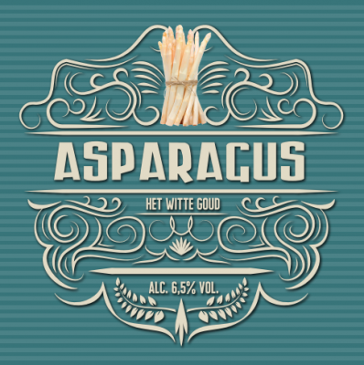 Asparagus speciaalbier logo Asparagus speciaalbier logo